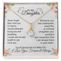 To My Daughter | I Love You, Forever & Always - Alluring Beauty necklace