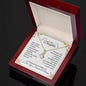 To My Daughter | I Love You, Forever & Always - Alluring Beauty necklace