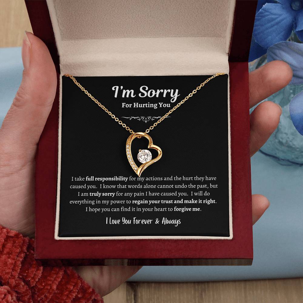 I'm Sorry For Hurting You / Forever Love Necklace
