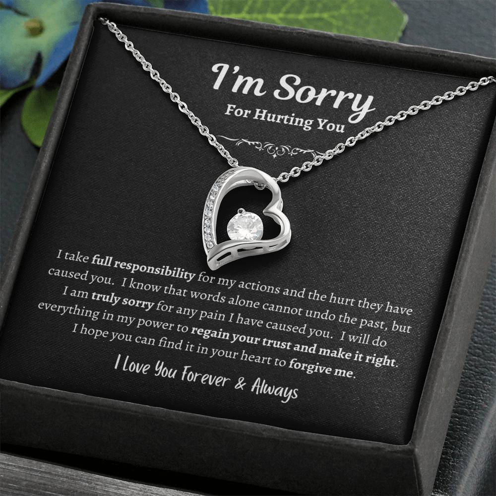 I'm Sorry For Hurting You / Forever Love Necklace