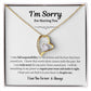 I'm sorry for hurting you love necklace