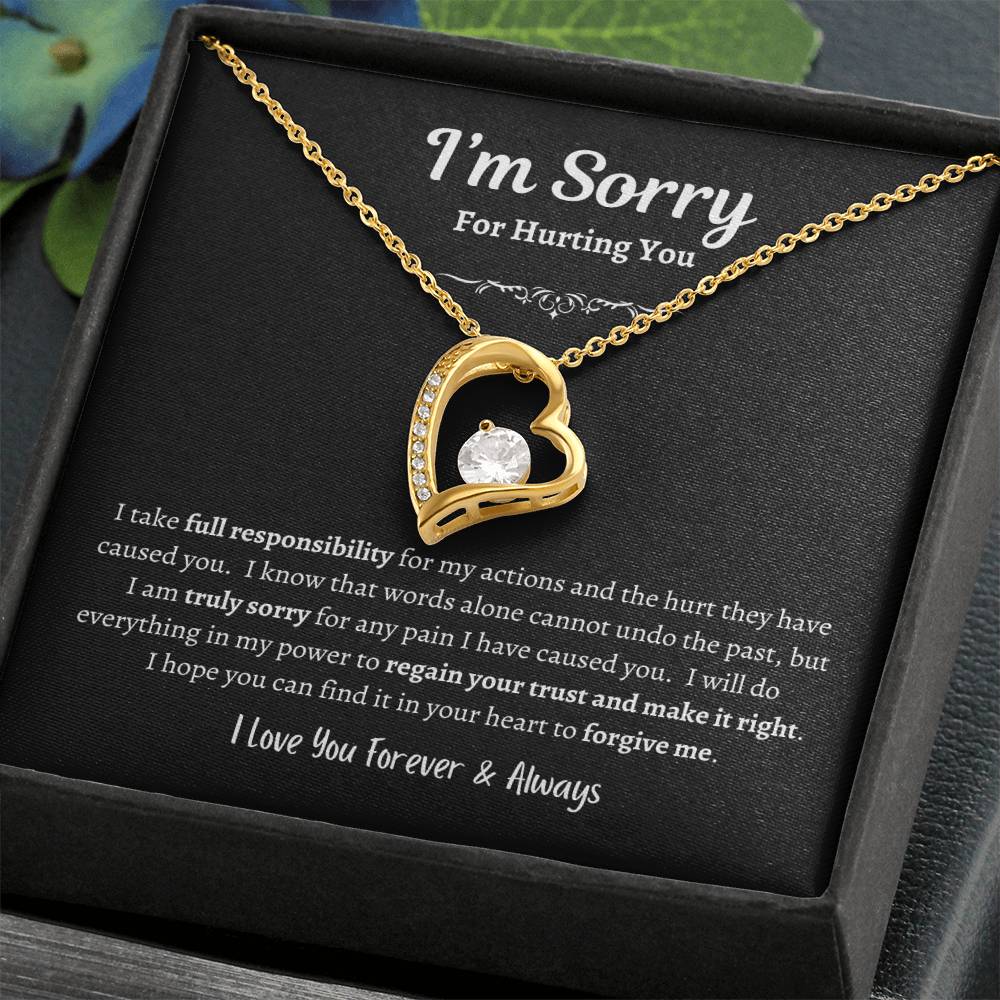 I'm Sorry For Hurting You / Forever Love Necklace